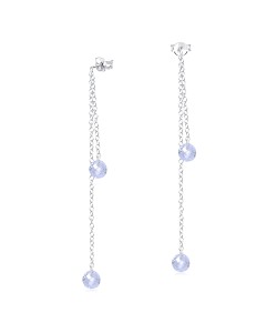 Dangling Chain Silver Earring STC-2217